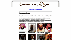 What Coran-en-ligne.com website looked like in 2020 (3 years ago)