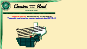What Caminorealcs.org website looked like in 2020 (3 years ago)