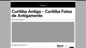 What Curitibaantiga.com website looked like in 2020 (3 years ago)