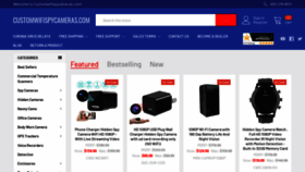 What Customwifispycameras.com website looked like in 2020 (3 years ago)