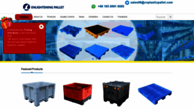 What Cnplasticpallet.com website looked like in 2020 (3 years ago)