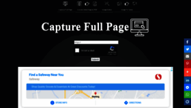 What Capturefullpage.com website looked like in 2020 (3 years ago)