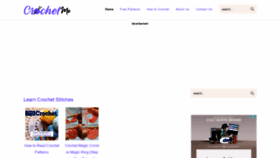 What Crochetme.com website looked like in 2020 (3 years ago)