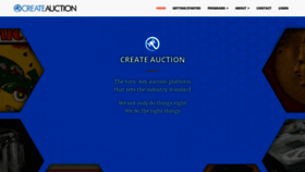 What Createauction.com website looked like in 2020 (3 years ago)