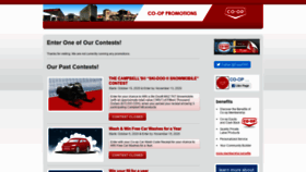 What Cooppromotions.com website looked like in 2020 (4 years ago)