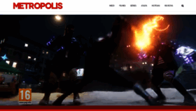 What Cinemametropolis.com website looked like in 2020 (3 years ago)