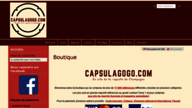 What Capsulagogo.com website looked like in 2020 (3 years ago)