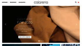 What Calarena.com website looked like in 2020 (3 years ago)