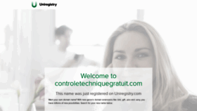 What Controletechniquegratuit.com website looked like in 2020 (3 years ago)