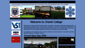 What Chanelcollege.ie website looked like in 2020 (3 years ago)