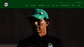 What Clubsantos.mx website looked like in 2020 (3 years ago)