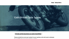 What Cobsbritishcyclespares.com website looked like in 2020 (3 years ago)