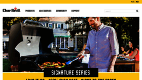 What Charbroil.co.nz website looked like in 2020 (3 years ago)