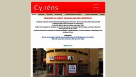 What Cyrens.se website looked like in 2020 (3 years ago)
