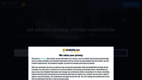 What Climbbybike.com website looked like in 2020 (3 years ago)