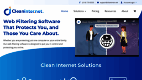 What Cleaninter.net website looked like in 2020 (3 years ago)