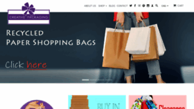What Creativepackaging.ca website looked like in 2020 (3 years ago)