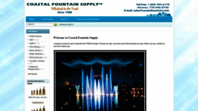 What Coastalfountain.com website looked like in 2020 (3 years ago)