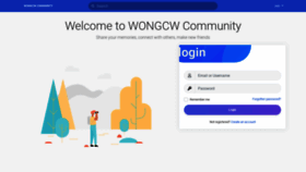 What Community.wongcw.com website looked like in 2020 (3 years ago)