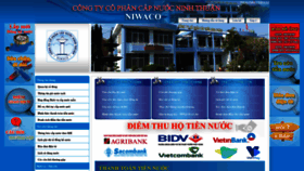 What Capnuocninhthuan.com website looked like in 2020 (4 years ago)