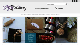 What Craft-twinery.co.uk website looked like in 2020 (3 years ago)