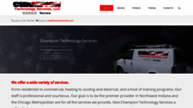 What Champtechonline.com website looked like in 2020 (3 years ago)