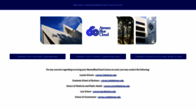 What Canvas.ateneo.edu website looked like in 2020 (3 years ago)
