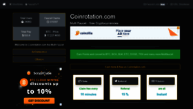 What Coinrotation.com website looked like in 2020 (3 years ago)