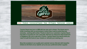 What Cypressdepot.com website looked like in 2020 (3 years ago)