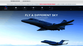 What Cessna.com website looked like in 2020 (3 years ago)