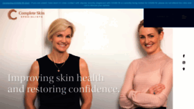 What Completeskinspecialists.com.au website looked like in 2020 (3 years ago)