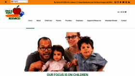 What Childandfamily-nj.org website looked like in 2020 (3 years ago)
