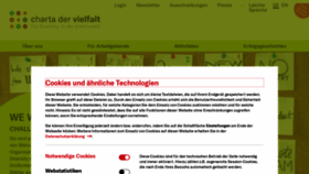 What Charta-der-vielfalt.de website looked like in 2020 (3 years ago)