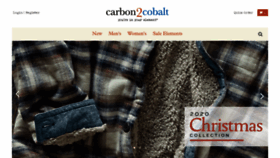 What Carbon2cobalt.com website looked like in 2020 (3 years ago)