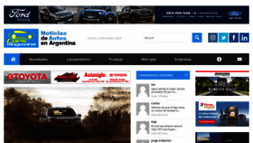 What Carsmagazine.com.ar website looked like in 2020 (3 years ago)