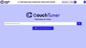 What Couchtuner.guru website looked like in 2020 (3 years ago)