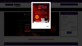 What Careerpoint.ac.in website looked like in 2020 (3 years ago)