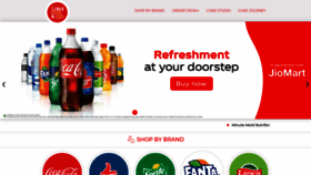 What Coke2home.com website looked like in 2020 (3 years ago)
