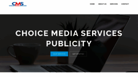 What Choicemediaservices.com website looked like in 2020 (3 years ago)