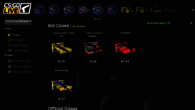 What Csgolive.com website looked like in 2020 (3 years ago)