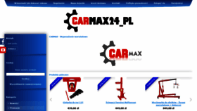 What Carmax24.pl website looked like in 2020 (3 years ago)