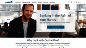 What Capitalonebank.com website looked like in 2020 (3 years ago)