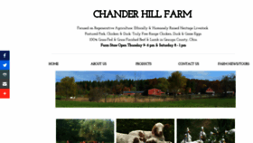 What Chanderhillfarm.com website looked like in 2020 (3 years ago)