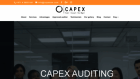What Capexme.com website looked like in 2020 (3 years ago)