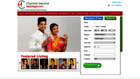 What Chennaisecondmarriage.com website looked like in 2020 (3 years ago)