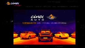 What Cinex.com.ve website looked like in 2020 (3 years ago)