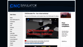 What Cncsimulator.info website looked like in 2020 (3 years ago)