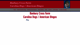 What Carolinadogs.org website looked like in 2020 (3 years ago)