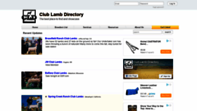 What Clublambdirectory.com website looked like in 2020 (3 years ago)