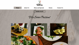 What Cafevesuvio.com website looked like in 2020 (3 years ago)